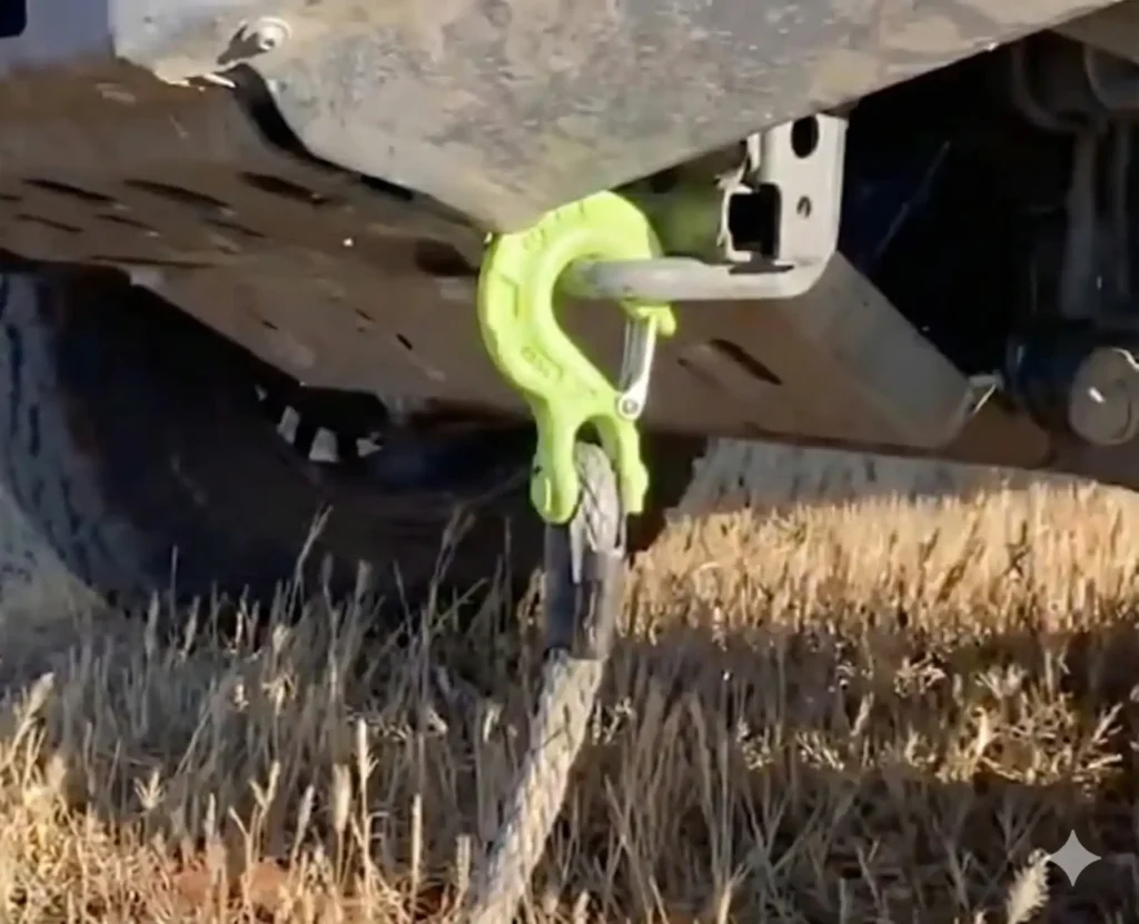 Wyciąganie Hiluxa w terenie