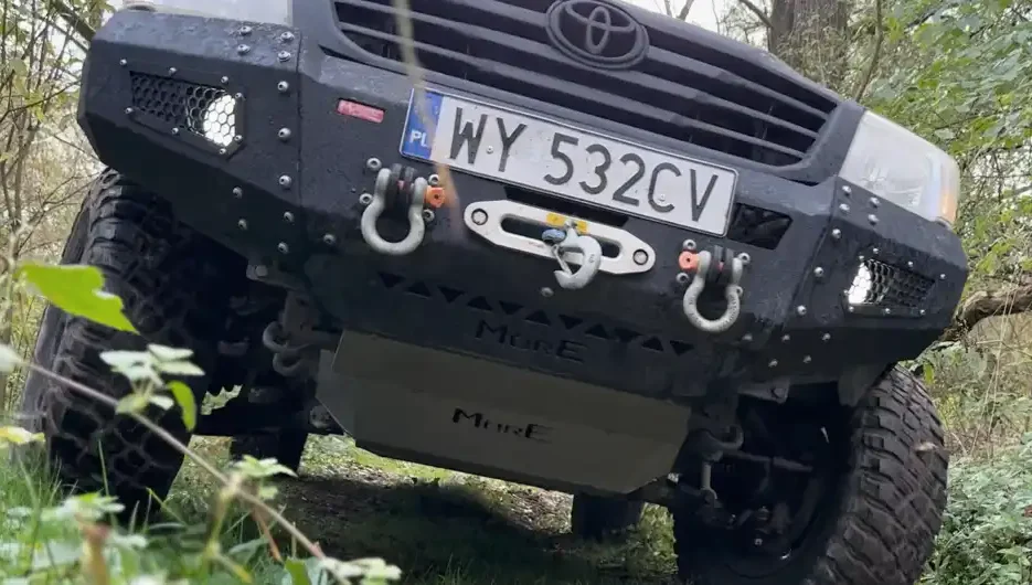 Prawidłowo zwinięta lina wyciągarki